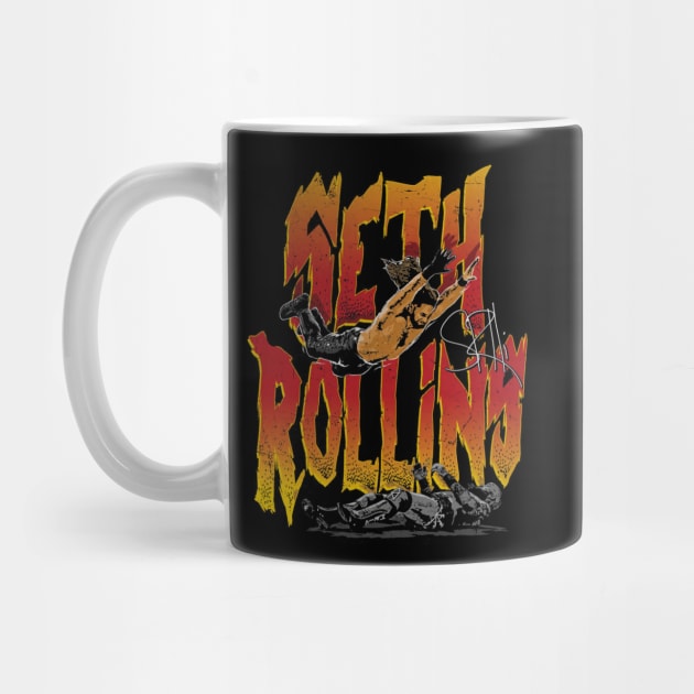 Seth Rollins Splash by MunMun_Design